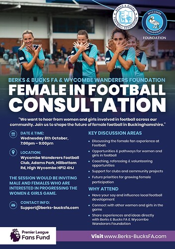 thumbnail_BBFA_Female Football Consultation - Flyer_v3
